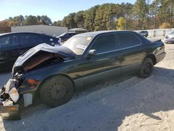 Salvage cars for sale at Seaford, DE auction: 1998 Lexus LS 400