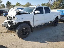 Salvage cars for sale at Wichita, KS auction: 2013 Toyota Tacoma Double Cab Long BED