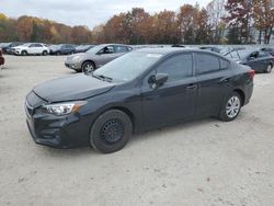 Salvage cars for sale at North Billerica, MA auction: 2017 Subaru Impreza