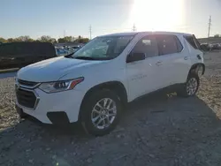 Chevrolet salvage cars for sale: 2019 Chevrolet Traverse LS