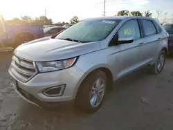 Salvage cars for sale at Riverview, FL auction: 2018 Ford Edge SEL