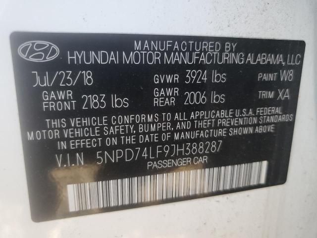 2018 Hyundai Elantra SE