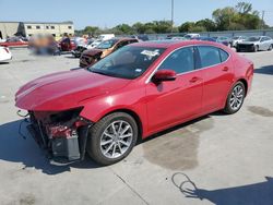 Salvage cars for sale at Wilmer, TX auction: 2018 Acura TLX