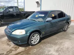 Flood-damaged cars for sale at auction: 2000 Honda Civic Base