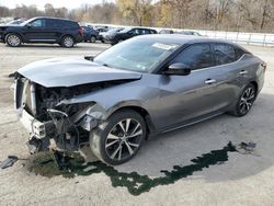 Salvage cars for sale at Ellwood City, PA auction: 2016 Nissan Maxima 3.5S