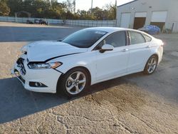 Salvage cars for sale at Savannah, GA auction: 2016 Ford Fusion S