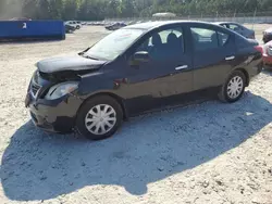 Nissan salvage cars for sale: 2012 Nissan Versa S