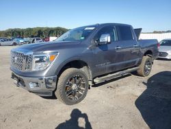 Salvage cars for sale at Assonet, MA auction: 2018 Nissan Titan SV