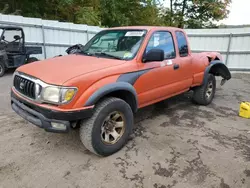 Salvage cars for sale at Center Rutland, VT auction: 2002 Toyota Tacoma Xtracab