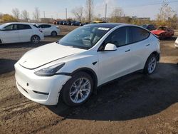 Salvage cars for sale at Montreal Est, QC auction: 2024 Tesla Model Y