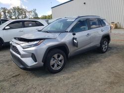 Salvage cars for sale from Copart Spartanburg, SC: 2022 Toyota Rav4 XLE