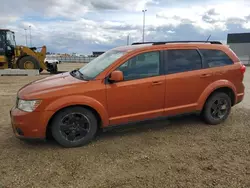 Salvage cars for sale at Nisku, AB auction: 2011 Dodge Journey SXT