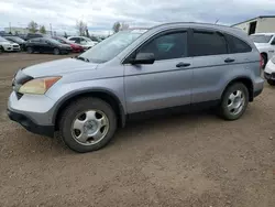 Honda salvage cars for sale: 2007 Honda CR-V LX