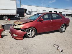 Salvage cars for sale at Riverview, FL auction: 2003 Toyota Corolla CE