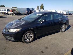 Honda salvage cars for sale: 2013 Honda Civic LX