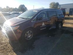 Salvage cars for sale at Shreveport, LA auction: 2011 Honda Odyssey EXL