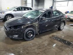 Salvage cars for sale at Ham Lake, MN auction: 2015 Ford Focus SE