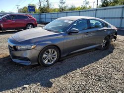 Salvage cars for sale at Hillsborough, NJ auction: 2018 Honda Accord LX