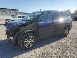 Salvage cars for sale at Leroy, NY auction: 2017 Honda Pilot EXL