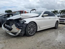 Salvage cars for sale at Opa Locka, FL auction: 2017 BMW 540 I