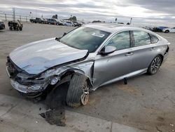 Salvage cars for sale at Fresno, CA auction: 2019 Honda Accord Hybrid EXL