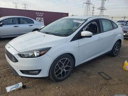 Salvage cars for sale from Copart Elgin, IL: 2017 Ford Focus SE