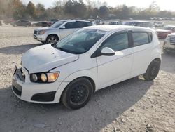 Chevrolet salvage cars for sale: 2012 Chevrolet Sonic LS