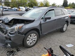 Subaru salvage cars for sale: 2018 Subaru Outback 2.5I Premium