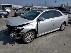 Toyota salvage cars for sale: 2010 Toyota Corolla Base