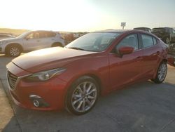 Salvage cars for sale at Grand Prairie, TX auction: 2016 Mazda 3 Grand Touring