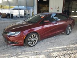 Salvage cars for sale at Rogersville, MO auction: 2015 Chrysler 200 S