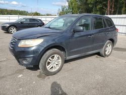 Salvage cars for sale at Dunn, NC auction: 2011 Hyundai Santa FE GLS