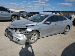 Salvage cars for sale at Temple, TX auction: 2018 Chevrolet Malibu LS