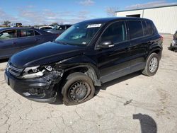 Salvage cars for sale at Kansas City, KS auction: 2014 Volkswagen Tiguan S