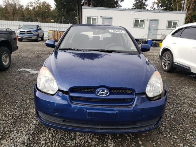 2010 Hyundai Accent Blue