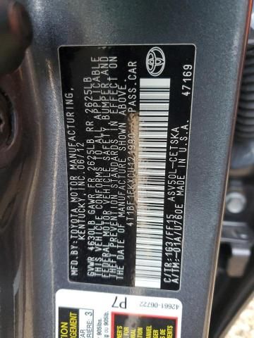 2012 Toyota Camry Base