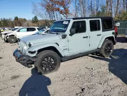 Jeep Wrangler Sahara 4xe salvage cars for sale: 2023 Jeep Wrangler Sahara 4XE