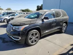 Salvage cars for sale from Copart Sacramento, CA: 2017 GMC Acadia Denali