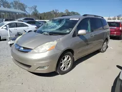 Salvage cars for sale at Spartanburg, SC auction: 2006 Toyota Sienna XLE