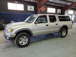 Salvage trucks for sale at East Granby, CT auction: 2003 Toyota Tacoma Double Cab