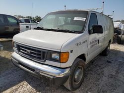 Camiones salvage a la venta en subasta: 2002 Ford Econoline E350 Super Duty Van