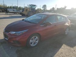 Salvage cars for sale at Bridgeton, MO auction: 2017 Chevrolet Cruze LT