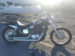 Salvage motorcycles for sale at Assonet, MA auction: 2003 Honda VT750 DC