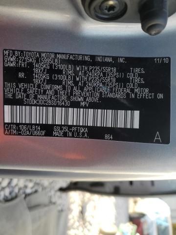 2011 Toyota Sienna XLE