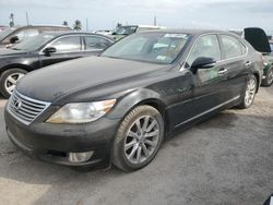 Flood-damaged cars for sale at auction: 2012 Lexus LS 460