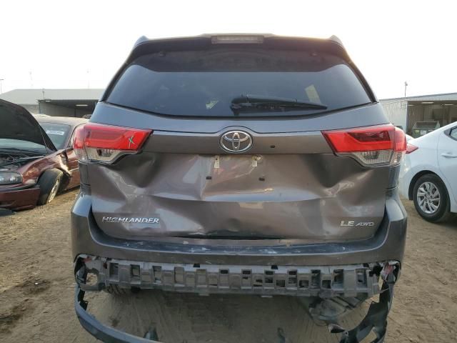 2017 Toyota Highlander LE