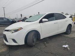 Vehiculos salvage en venta de Copart Colton, CA: 2015 Toyota Corolla L