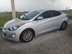 Flood-damaged cars for sale at auction: 2014 Hyundai Elantra SE