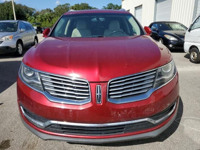 2016 Lincoln MKX Select