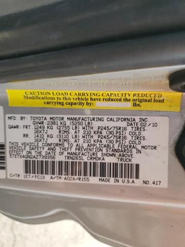 2010 Toyota Tacoma Prerunner Access Cab